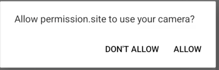 Private Network Access desktop prompt