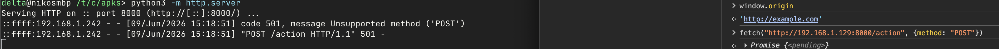 Private Network Access demo